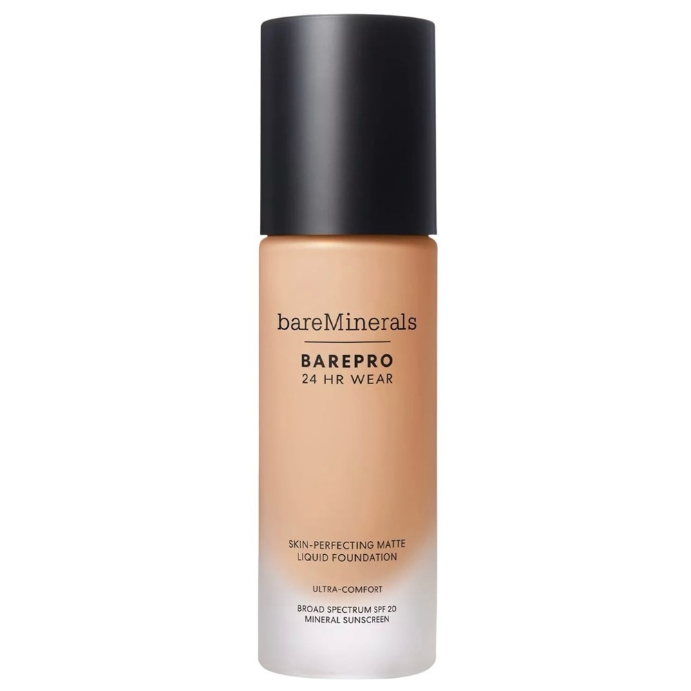 Bare Minerals Light 28 Neutral Skin Perfecting Matte Liquid Foundation 1oz